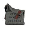 Dream Create Messenger Crossbody Bag for Men and Women - Grey