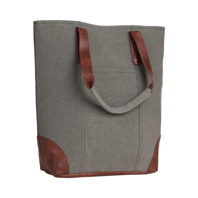 Mona B Women Canvas Handbag for Women Tote Bag for Grocery, Shopping, Travel: Grey, Large - Handbag by Mona-B - Backpack, EOSS, Flash Sale, Flat50, Sale, Shop1999, Shop2999, Shop3999, Special Prices