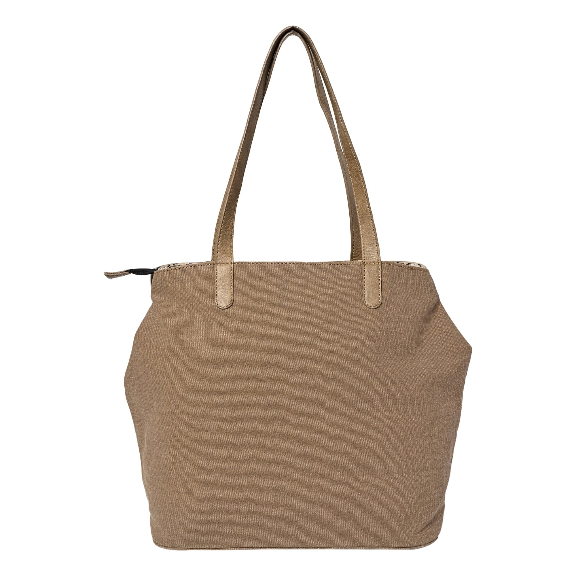 Mona B Mischa Tote: Olive - (M-2505) - Handbag by Mona-B - 