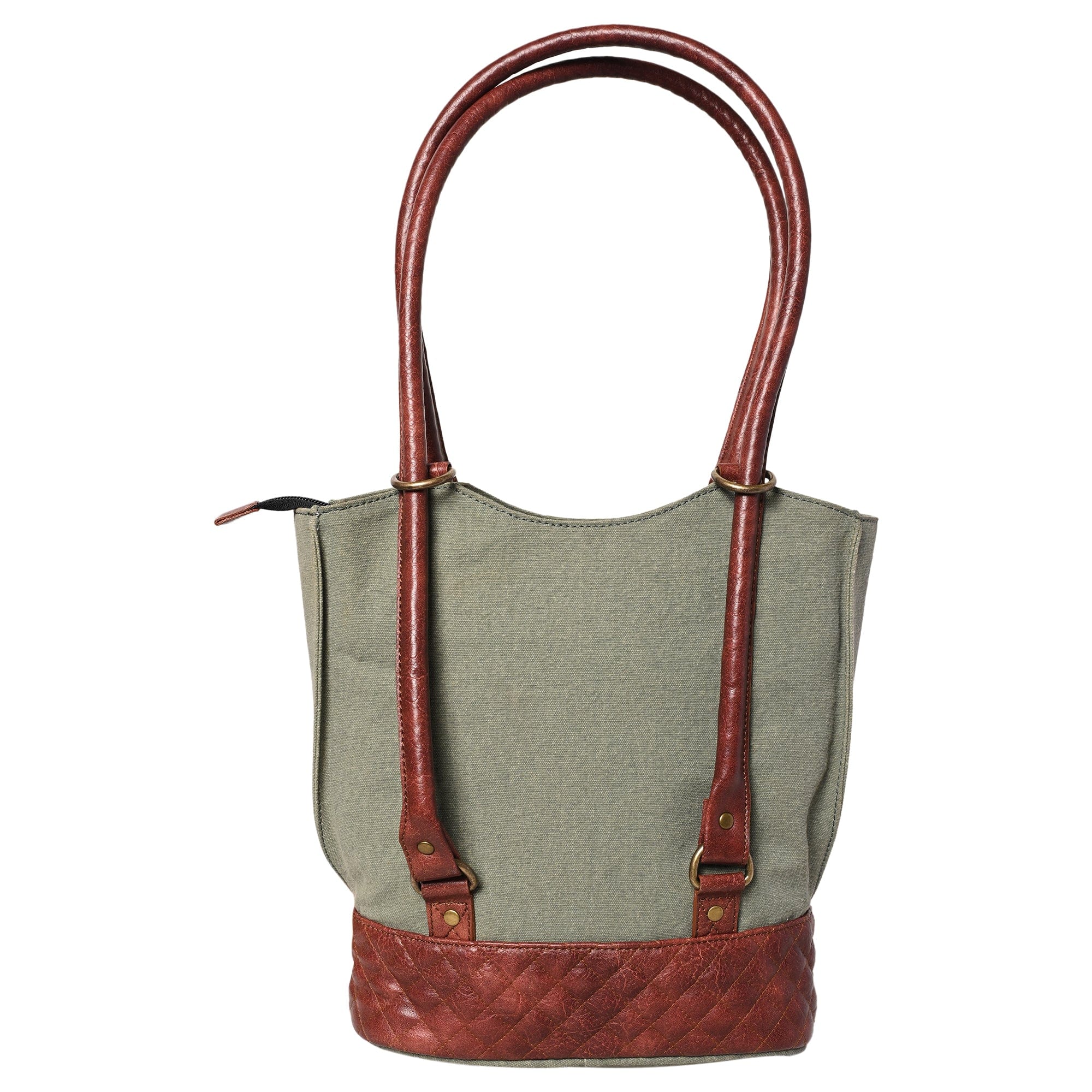 Mona-B Bags Mona B Two in One Convertible Tote: Agean - (M-2510)