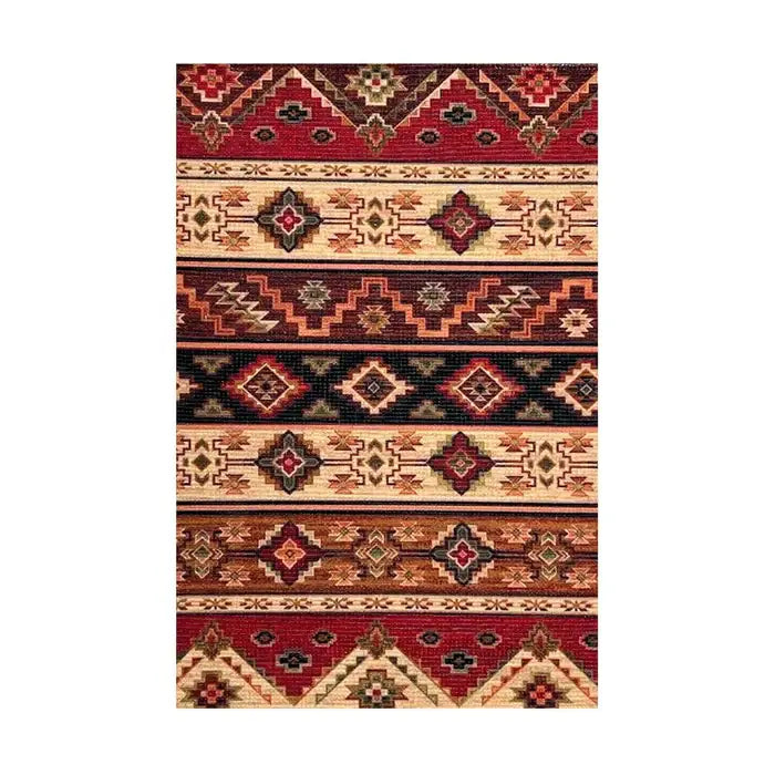 Vintage Dhurrie Carpet Rugs Floor Mat for Living Area and Bedroom 2x3 Feet - Small