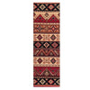 Vintage Dhurrie Runner 1.83x6 Feet - Multicolor Printed Carpet for Living Room, Hall and Bedroom