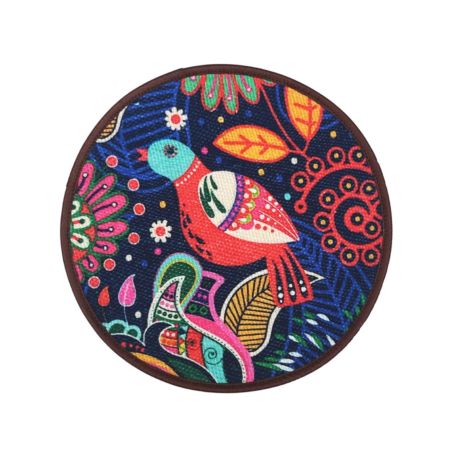 Mona B Set of 2 Printed Placemats, 13 INCH Round, Best for Bed-Side Table/Center Table, Dining Table/Shelves - PP-111 - Placemat by Mona-B - Shop1999, Shop2999, Shop3999